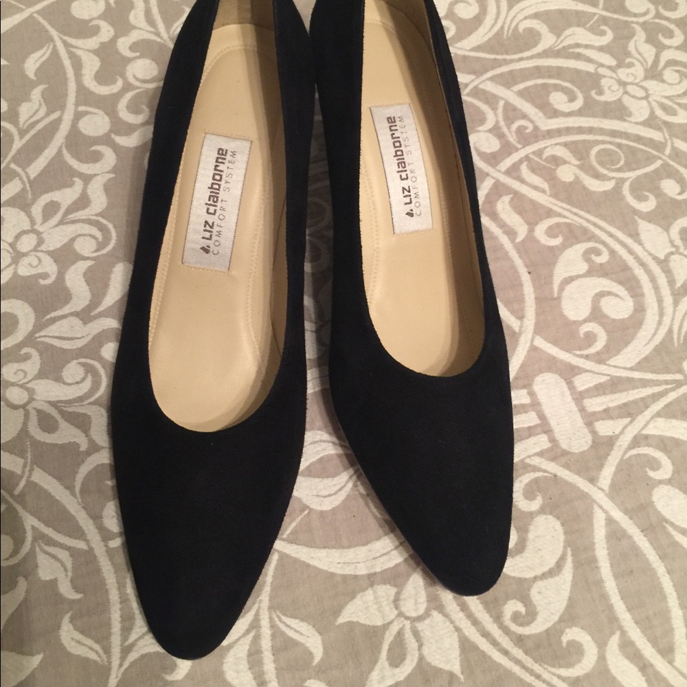 Vintage Liz Claiborne Black Pumps 8.5